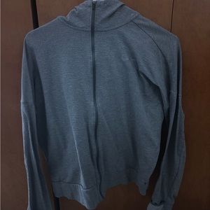 Grey Nike zip up